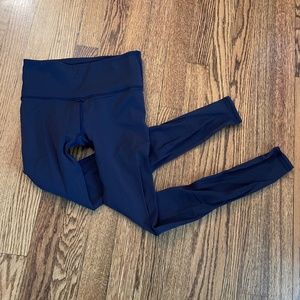 Lululemon Reveal 7/8 Tight Midnight Navy Size XS